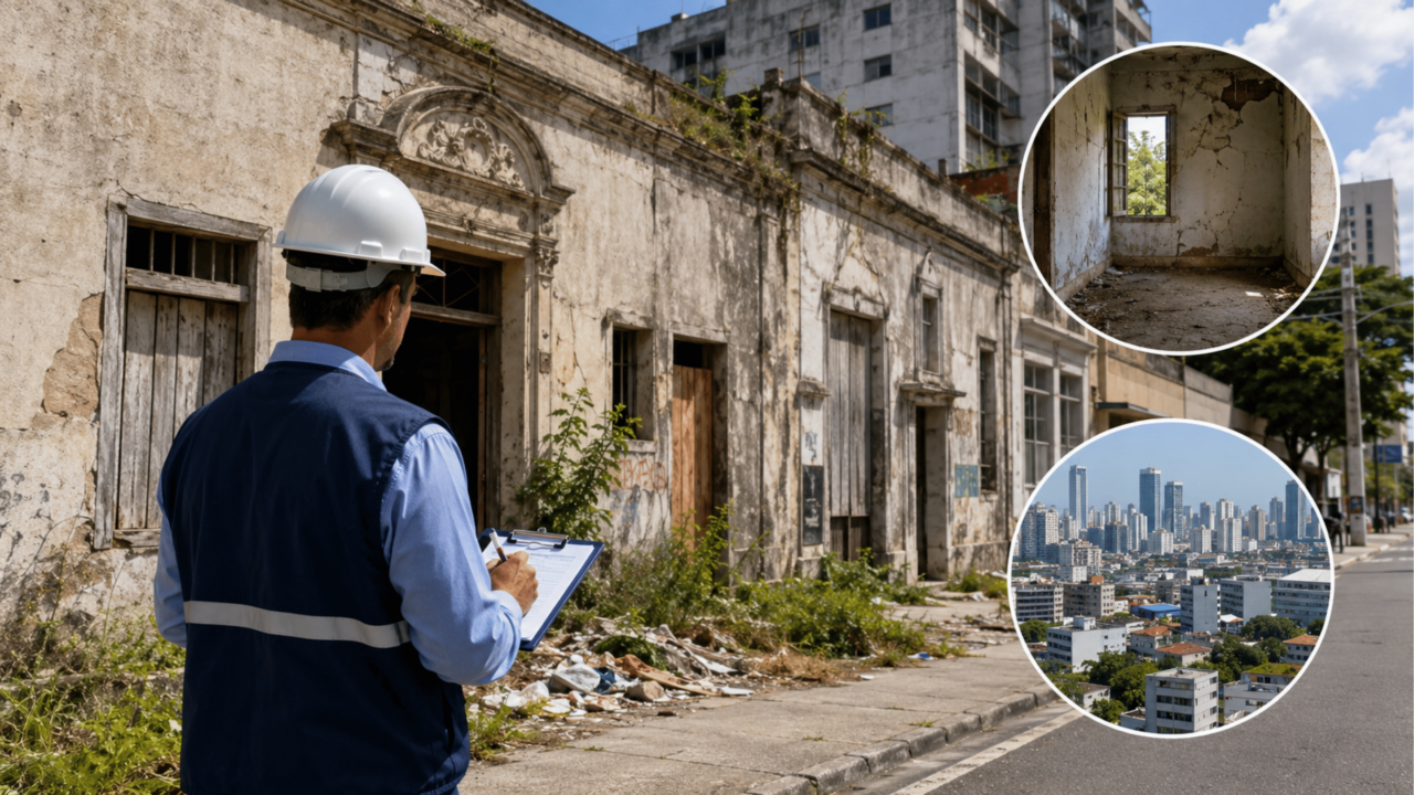 Prefeitura vai poder tomar casas e terrenos abandonados pelos donos para programa de moradias populares