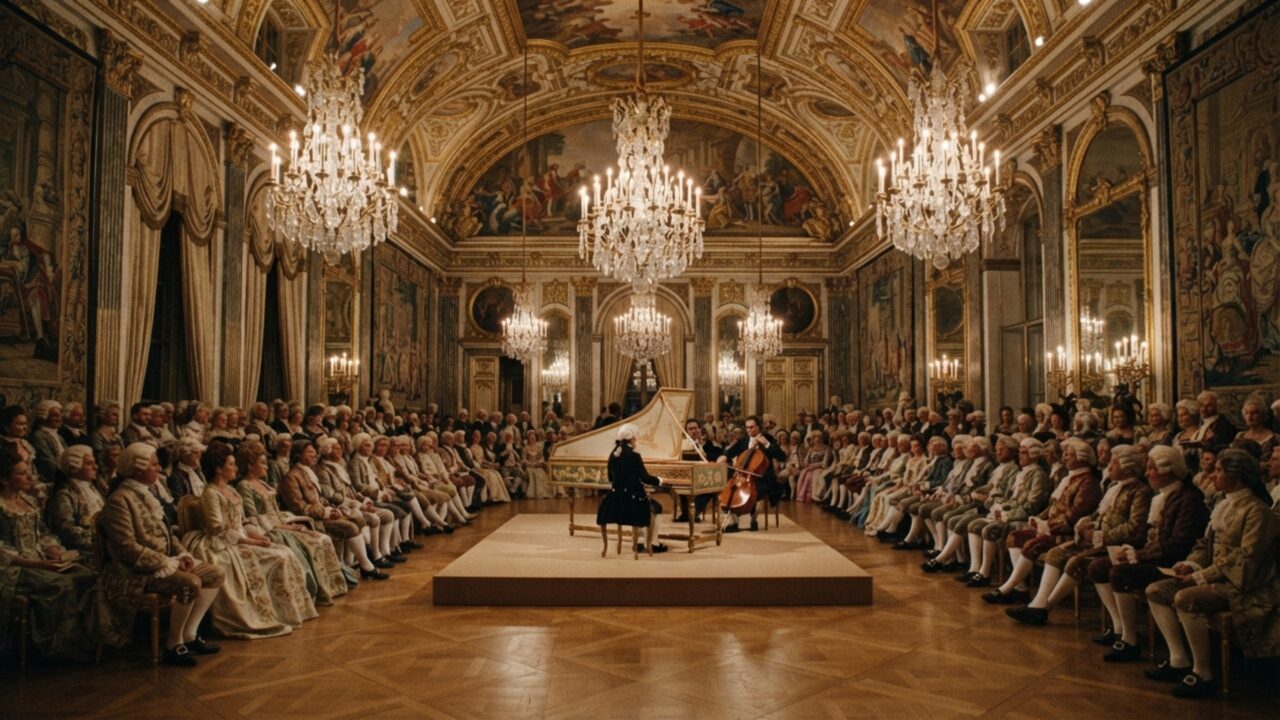 Menino de 5 anos já compunha pequenas músicas que o pai precisava escrever no papel, e pouco depois Mozart atravessava cortes europeias tocando diante de reis e imperadores
