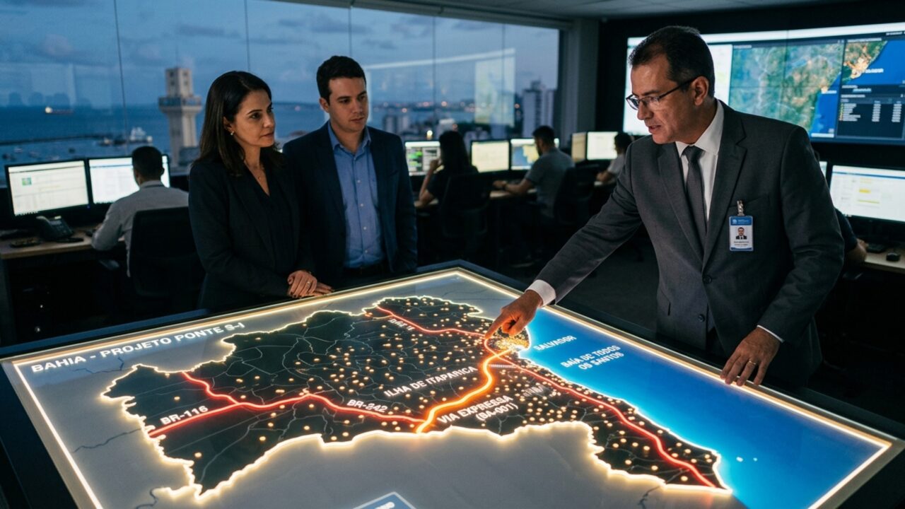 Megaobra de R$ 11,6 bilhões vai erguer ponte de 12,4 km sobre o mar e criar uma nova ligação capaz de transformar o acesso a mais de 250 municípios brasileiros