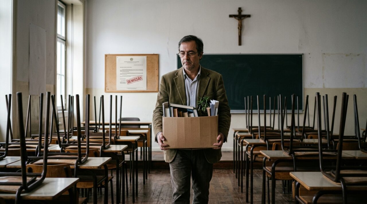 Um professor de religião foi demitido por se divorciar e casar no civil, e o Supremo Tribunal confirmou a decisão, baseando-se em critérios de idoneidade religiosa