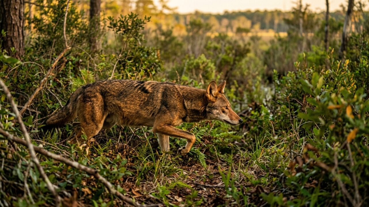Grande predador declarado extinto na natureza volta ao seu antigo território e nascimento de 23 filhotes renova a esperança dos biólogos