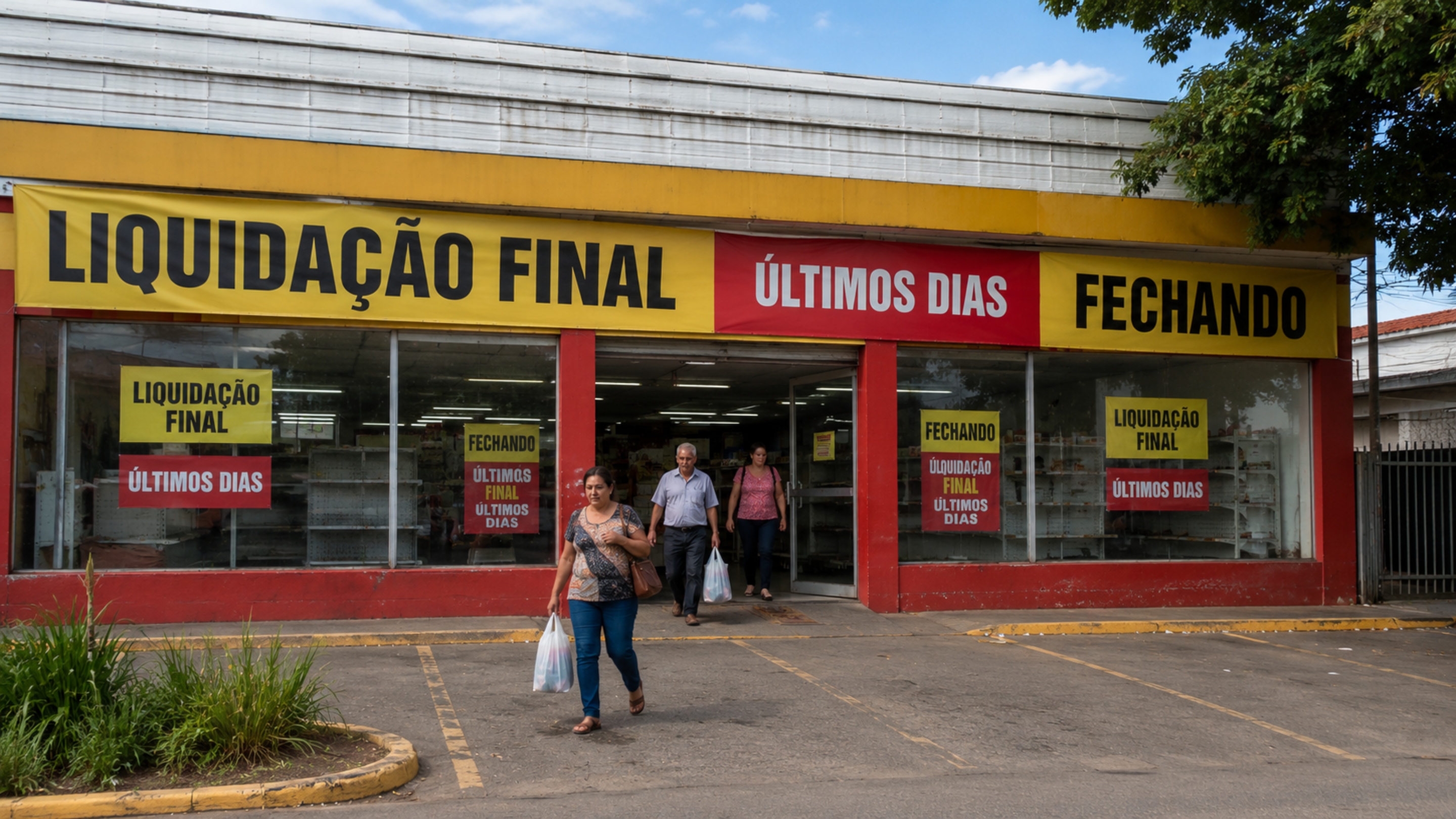 Rede chegou a 568 lojas e empregava mais de 7 mil pessoas, centenas de endereços desaparecem em ondas até não restar nenhum - QTU Questões do Universo