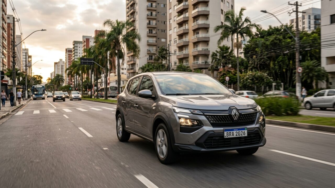 SUV da Renault custa a partir de R$ 113.990, entrega 125 cv e coloca 410 litros no porta-malas