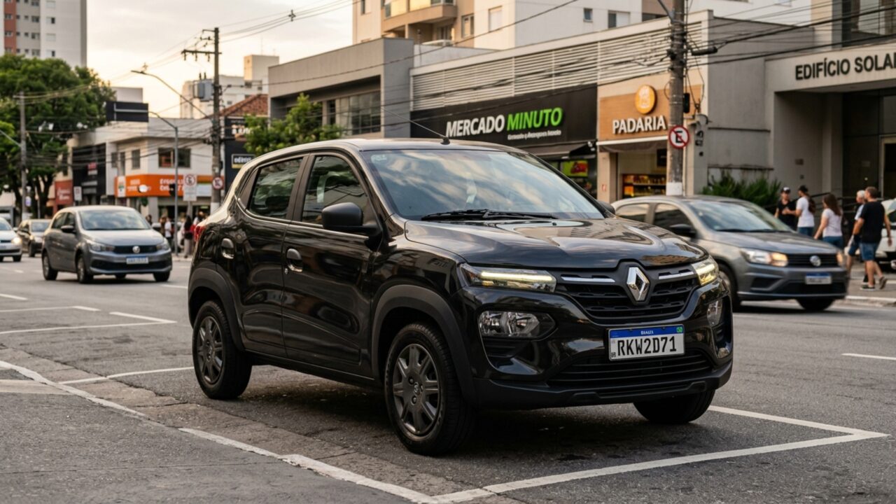 Carro 0 km da Renault custa R$ 82.790, leva cinco pessoas e coloca motor de 71 cv em um dos menores modelos do Brasil