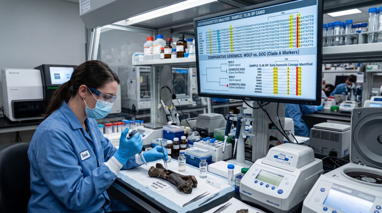 DNA de ossos com até 15.800 anos empurrou para trás em mais de 5 mil anos a evidência genética mais antiga de cães domésticos