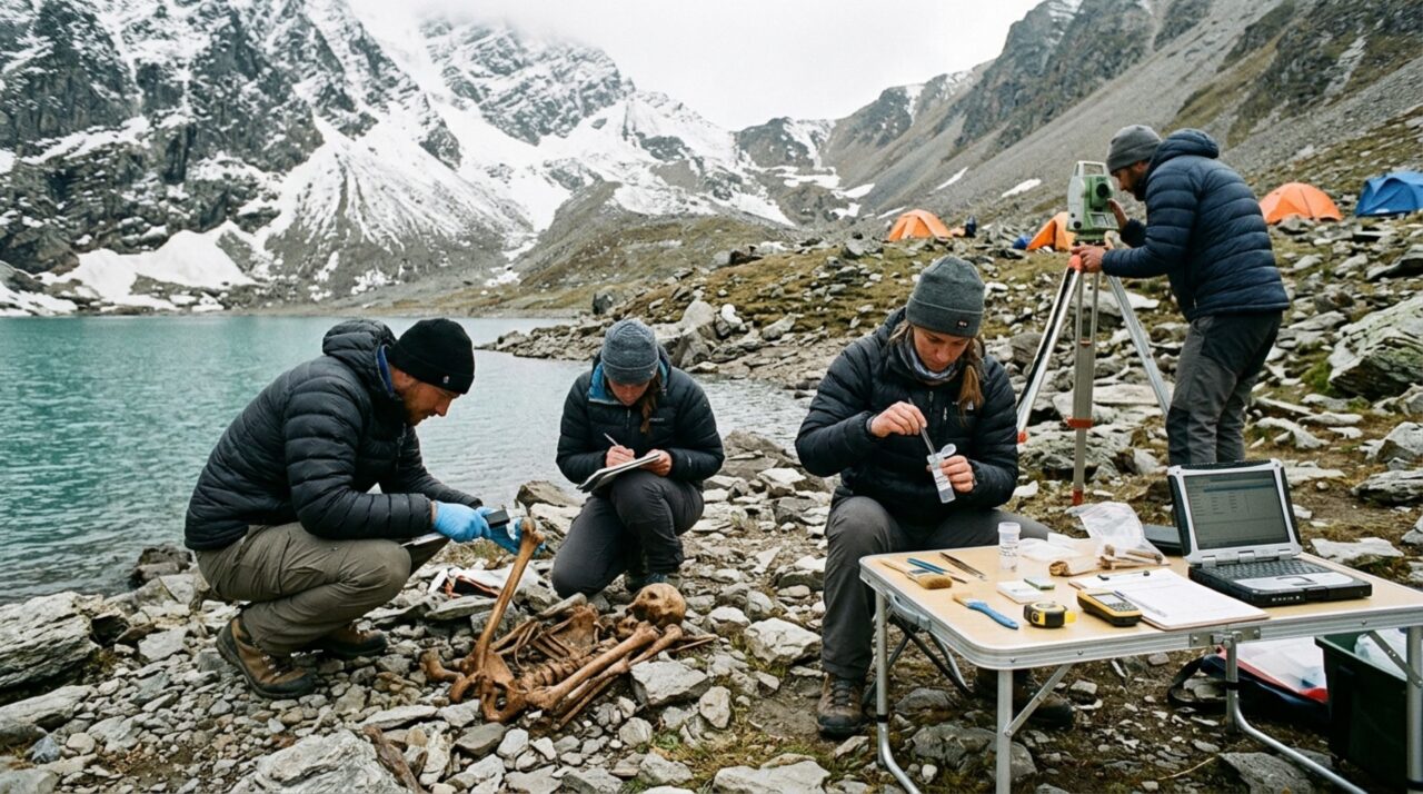 As análises de DNA e radiocarbono dos restos do Lago Roopkund revelaram grupos com origens diferentes e mortes separadas por aproximadamente mil anos