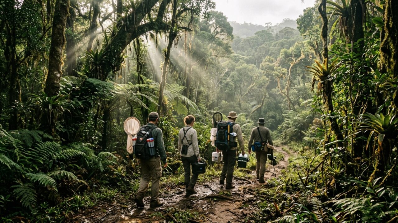 Cientistas entram em floresta quase intocada e encontram 21 espécies que haviam desaparecido dos registros, uma delas há 126 anos