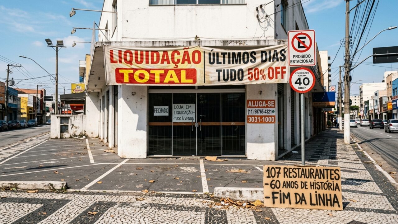 Depois de mais de 60 anos, tradicional rede de restaurantes entra em falência e começa a reduzir suas unidades