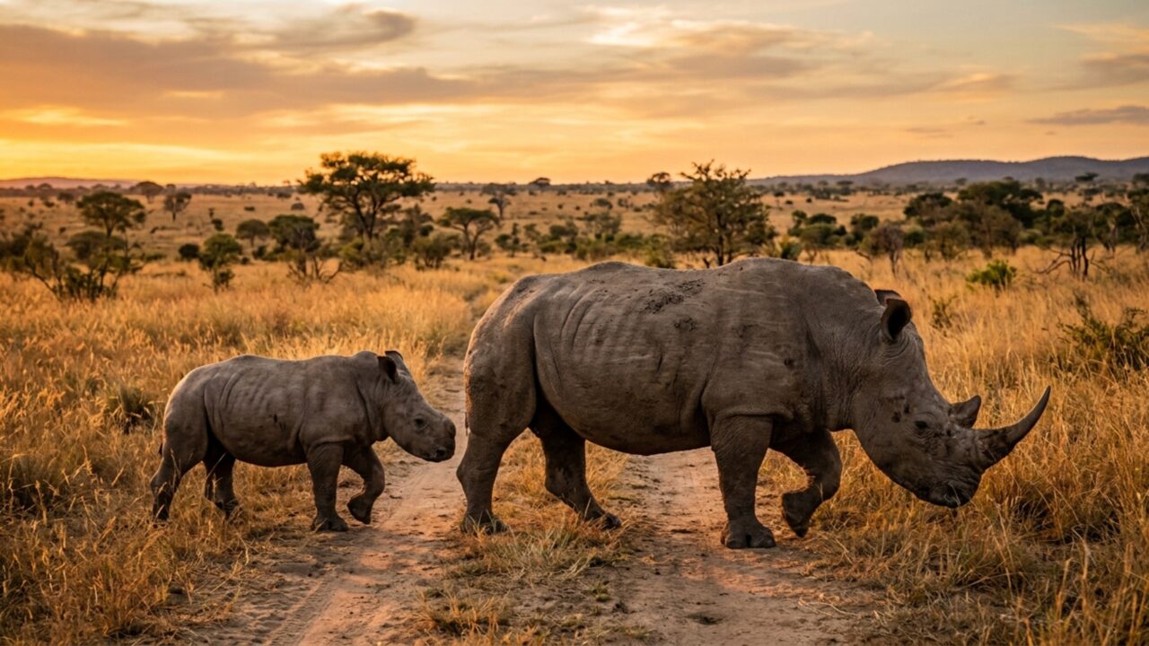 Espécie desaparecida de um parque por quase 50 anos volta à natureza e novos filhotes mostram que o plano está funcionando