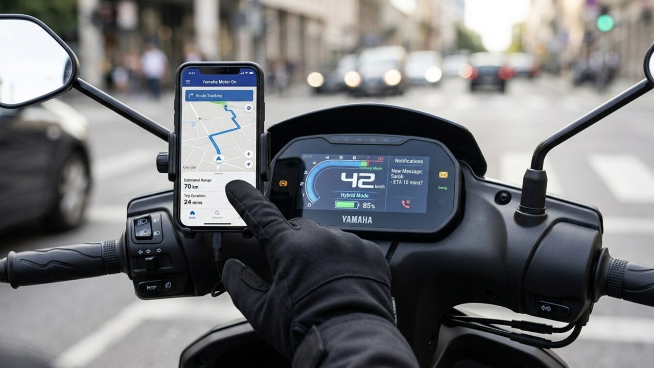 Scooter híbrida de R$ 13.990 usa motor de 125 cilindradas, assistência elétrica nas acelerações e conexão com smartphone