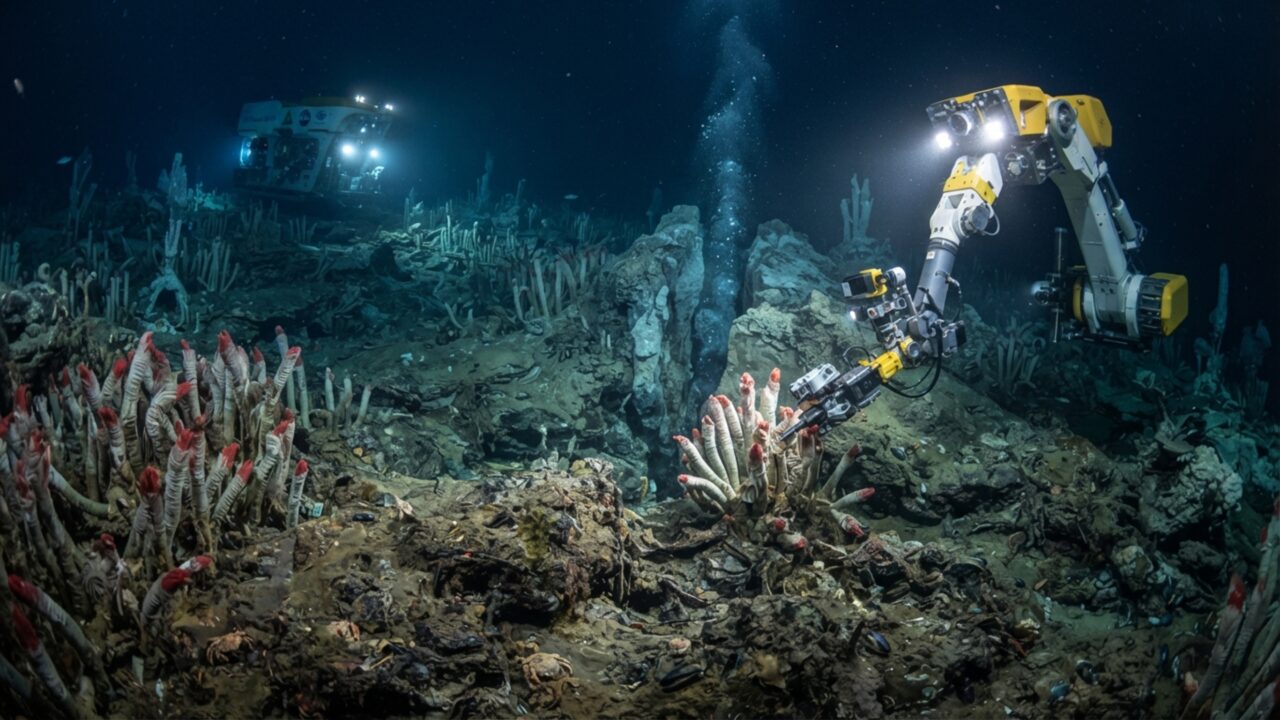 Existem vermes de 2 metros vivendo ao redor de vazamentos no fundo do mar que podem permanecer no mesmo lugar por mais de 200 anos