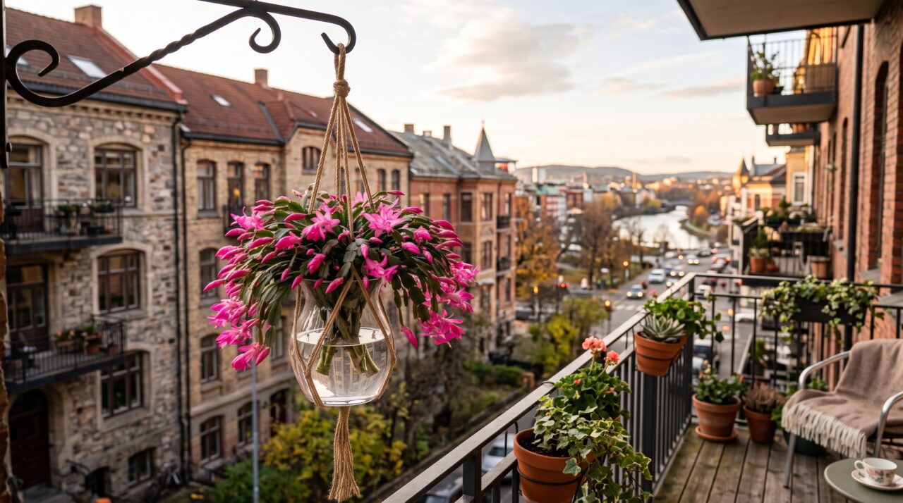Como cultivar a flor pendente que floresce no inverno e atrai beija-flores na varanda do apartamento