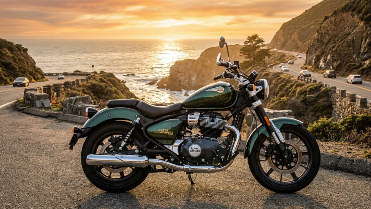 Custom de R$ 35.490 usa motor bicilíndrico de 648 cc, banco baixo e tanque de 15,7 litros para viagens longas