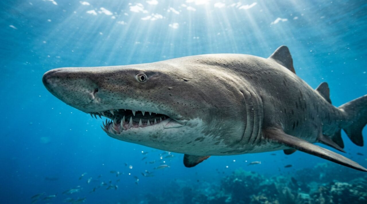 O predador dos oceanos cujos filhotes travam uma batalha mortal dentro do útero antes mesmo de nascerem