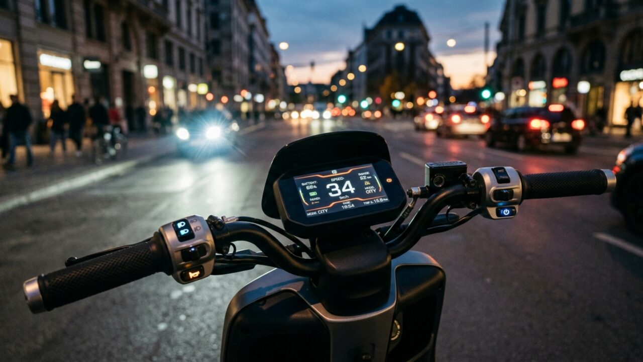 Scooter automática de R$ 14.440 pesa somente 100 kg, leva 5,3 litros no tanque e facilita a rotina com assento de 765 mm