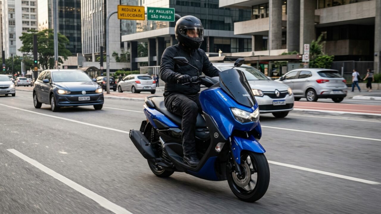 Yamaha coloca scooter de 160 cc por R$ 23.290 com ABS, conectividade e quatro anos de garantia para conquistar a cidade