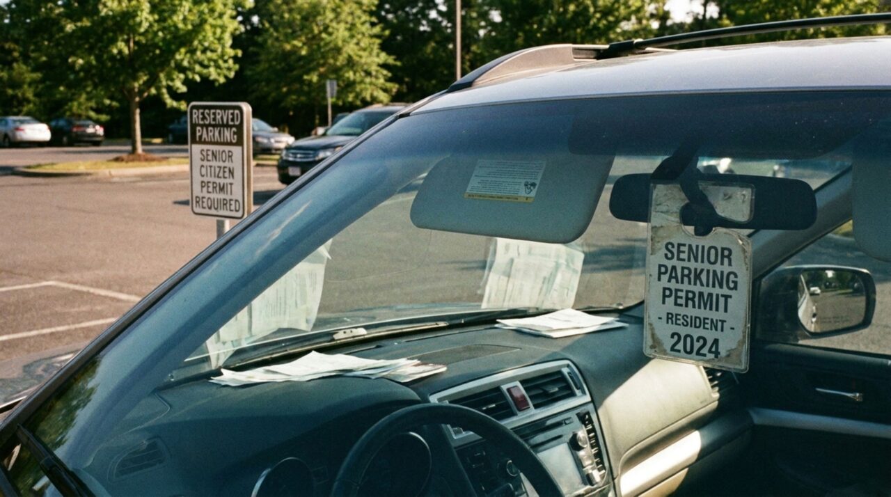 Motorista é multado em R$ 293,47 ao estacionar em vaga de idoso para buscar familiar de 70 anos e descobre que somente a presença do idoso não basta para poder utilizar a vaga