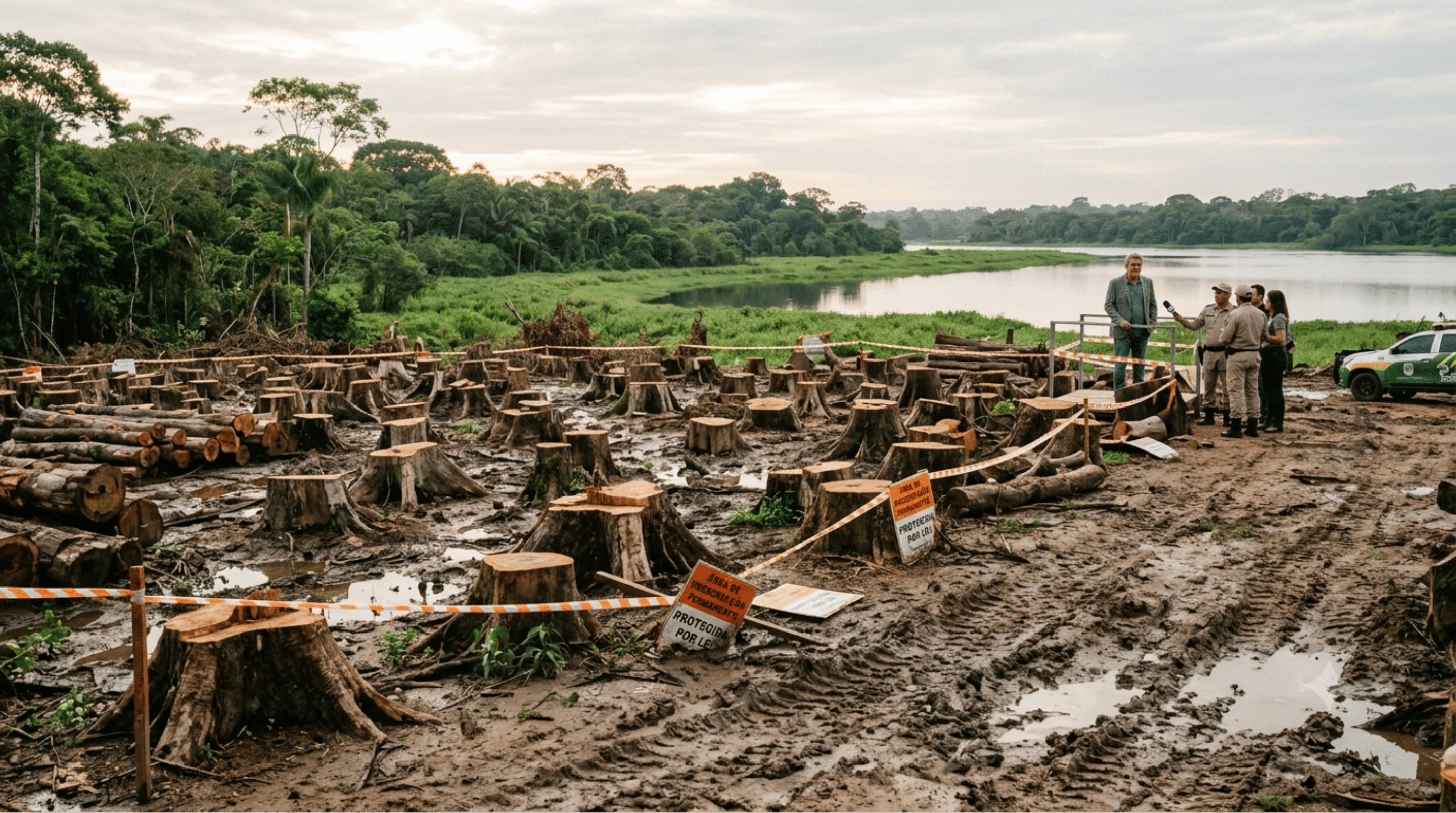 Seu vizinho cortou 186 rvores de reas midas protegidas | QTU - Notícias