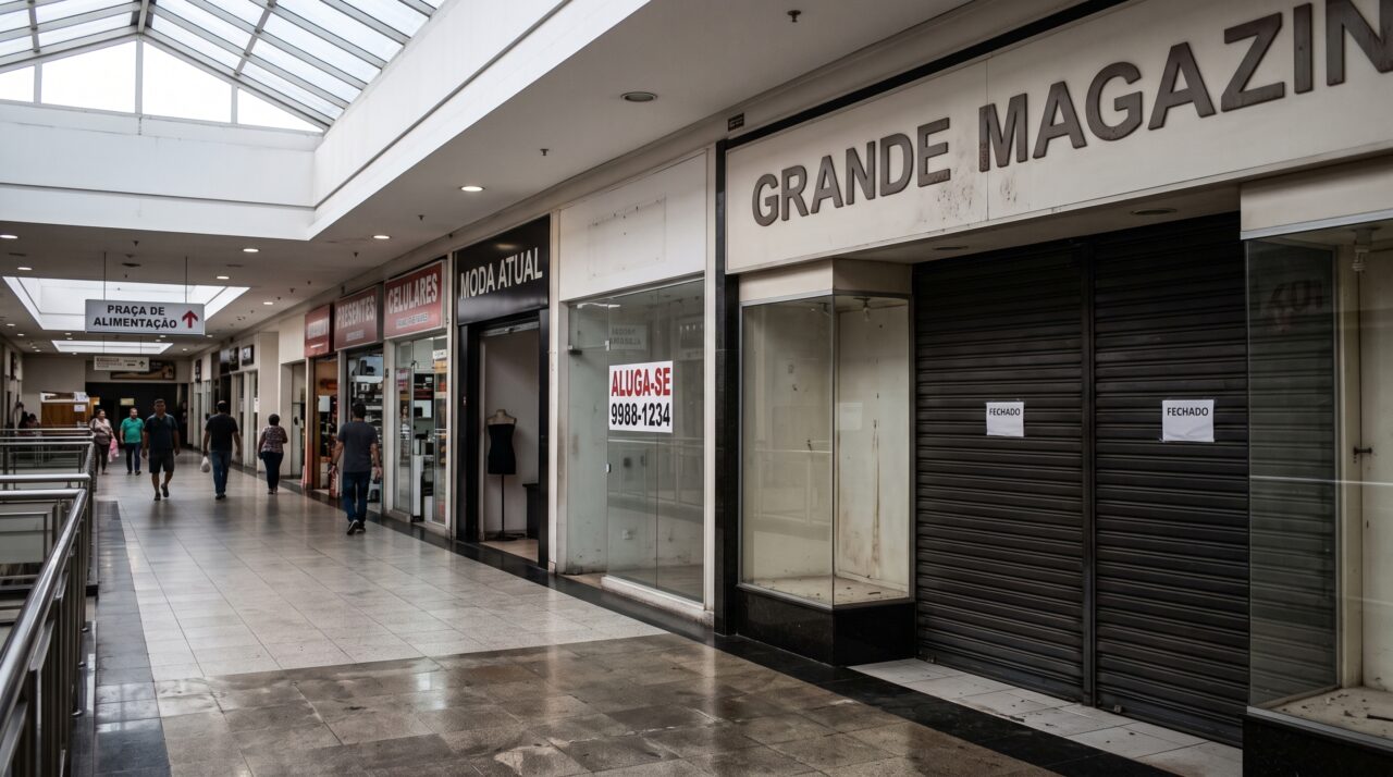 Dona de 107 shoppings e centros comerciais entra em falência depois que grandes lojas começam a desaparecer