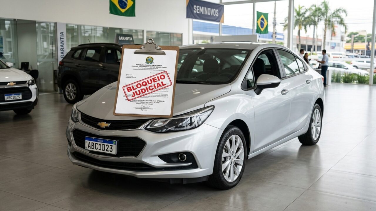 Homem compra carro usado por R$ 63 mil e descobre durante a transferência que veículo possui bloqueio judicial ligado a uma dívida do antigo proprietário
