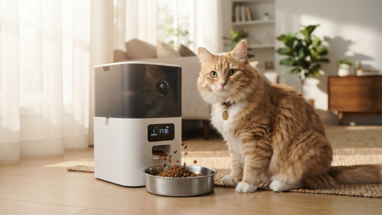 Adeus à preocupação com pets sozinhos: como os alimentadores com câmera e balança de precisão cuidam da rotina de ração e água via aplicativo