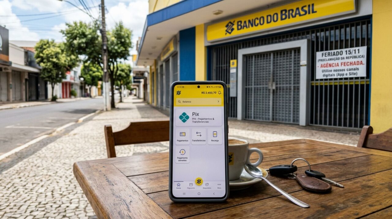 Bancos estarão fechados segunda-feira, dia 10