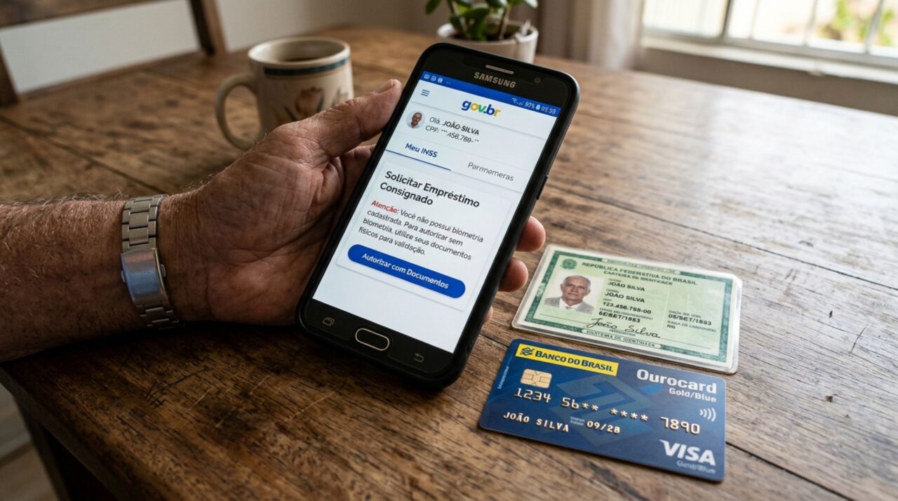 Adeus biometria: INSS autoriza empréstimo consignado sem biometria facial e beneficiários comemoram