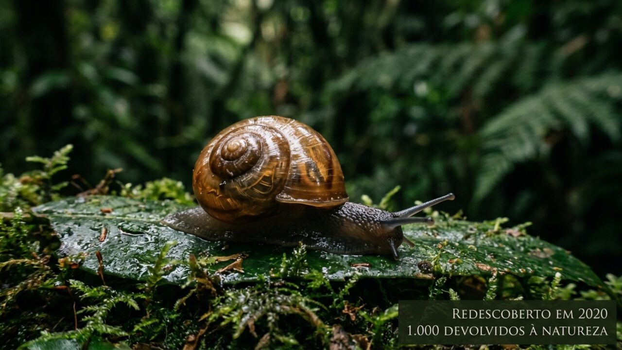 Espécie considerada extinta reaparece depois de mais de 30 anos e 1.000 exemplares acabam de voltar à natureza