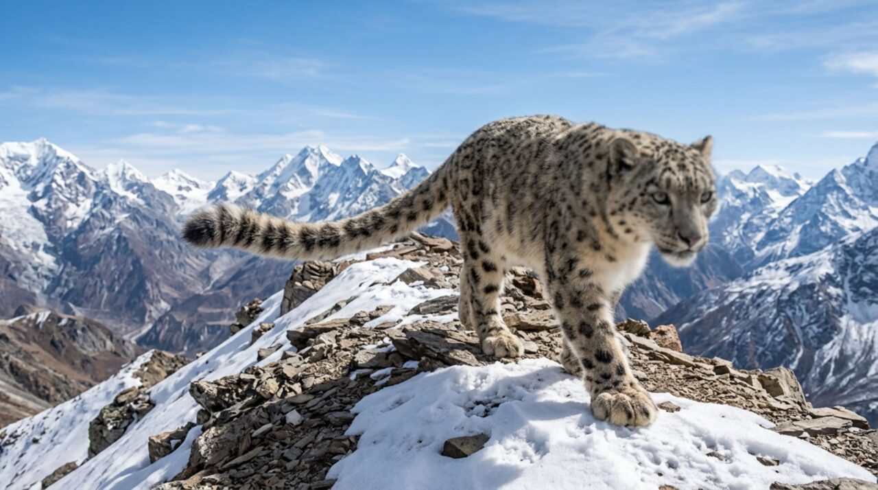 Adaptações anatômicas do felino para mover-se em terrenos extremos