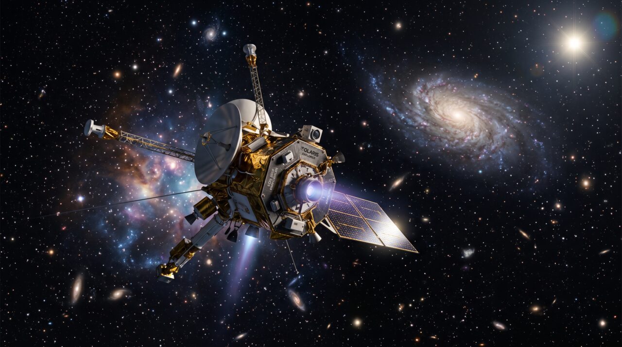 A descoberta acidental do limite do sistema solar usando um equipamento antigo.