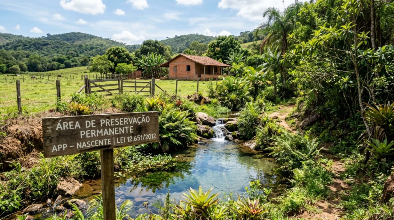 Casal compra sítio de antigo proprietário, começa uma reforma e só depois descobre que o imóvel rural deveria estar inscrito no CAR e que o cadastro reúne as áreas ambientalmente protegidas do terreno