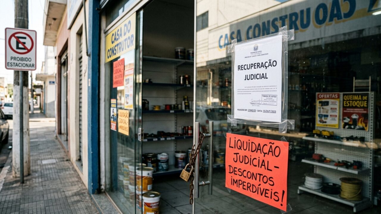 Rede de materiais para construção entra em colapso com 178 lojas e quase 4 mil trabalhadores diante da despedida