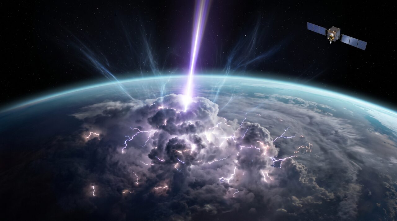 Tempestades na Terra conseguem produzir antimatéria e lançar feixes de partículas para o espaço durante fenômenos que duram apenas instantes