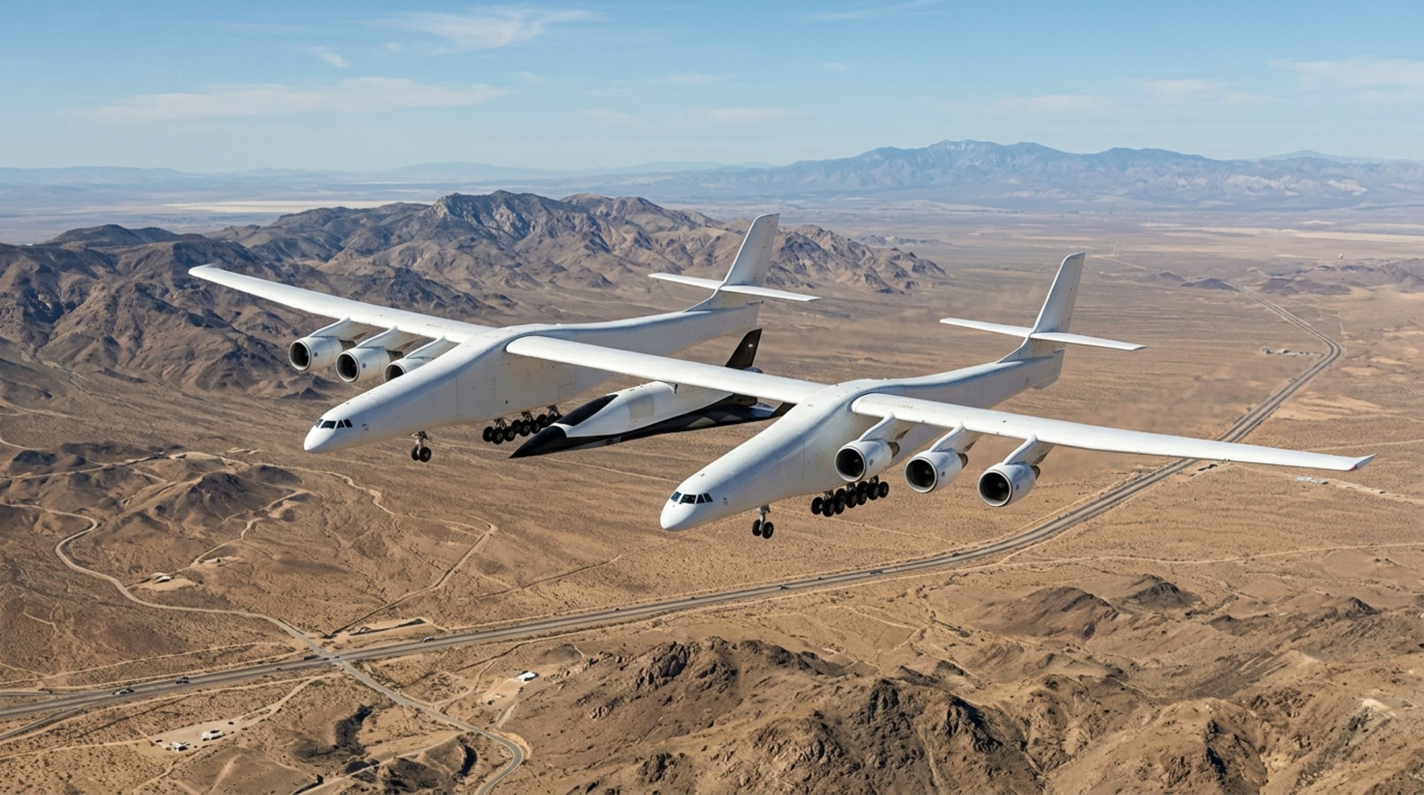 Stratolaunch Roc: aeronave de 117 metros foca em testes hipersónicos - entretenimento news from O Antagonista
