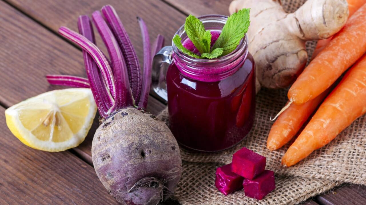 Suco de beterraba com laranja. Para que serve e por que tomar
