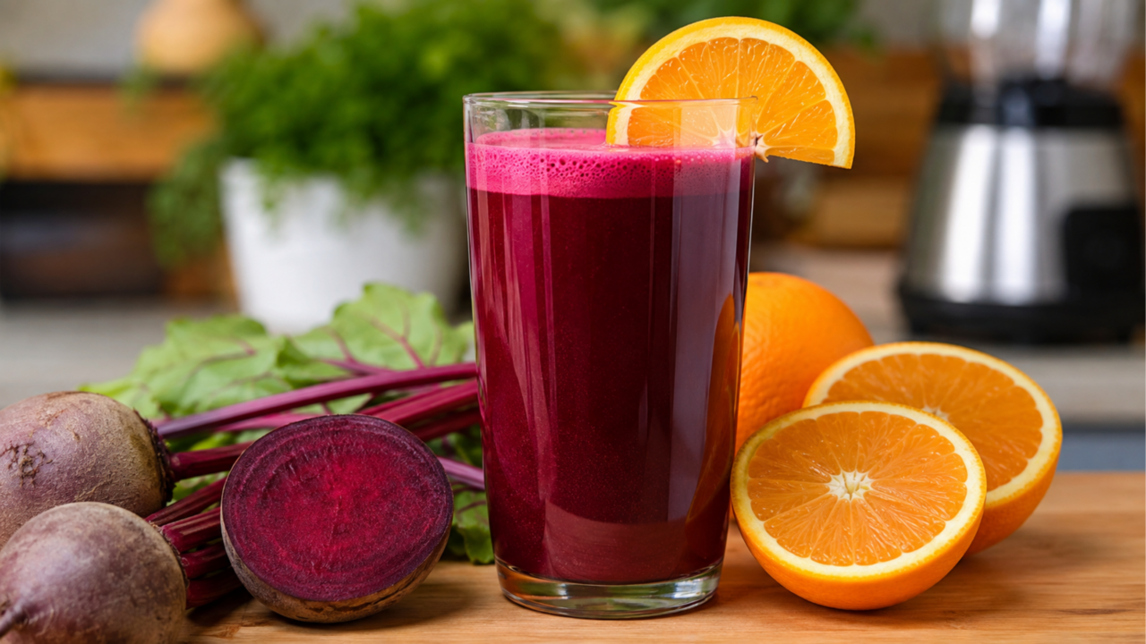 Suco de beterraba com laranja. Para que serve e por que tomar?