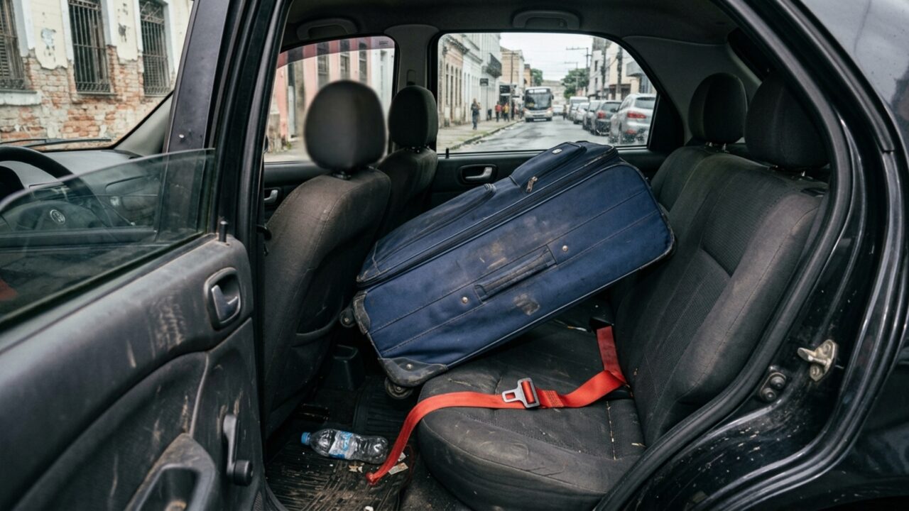 Transportar esse item comum no banco traseiro sem cinto pode render multa mesmo que não seja passageiro