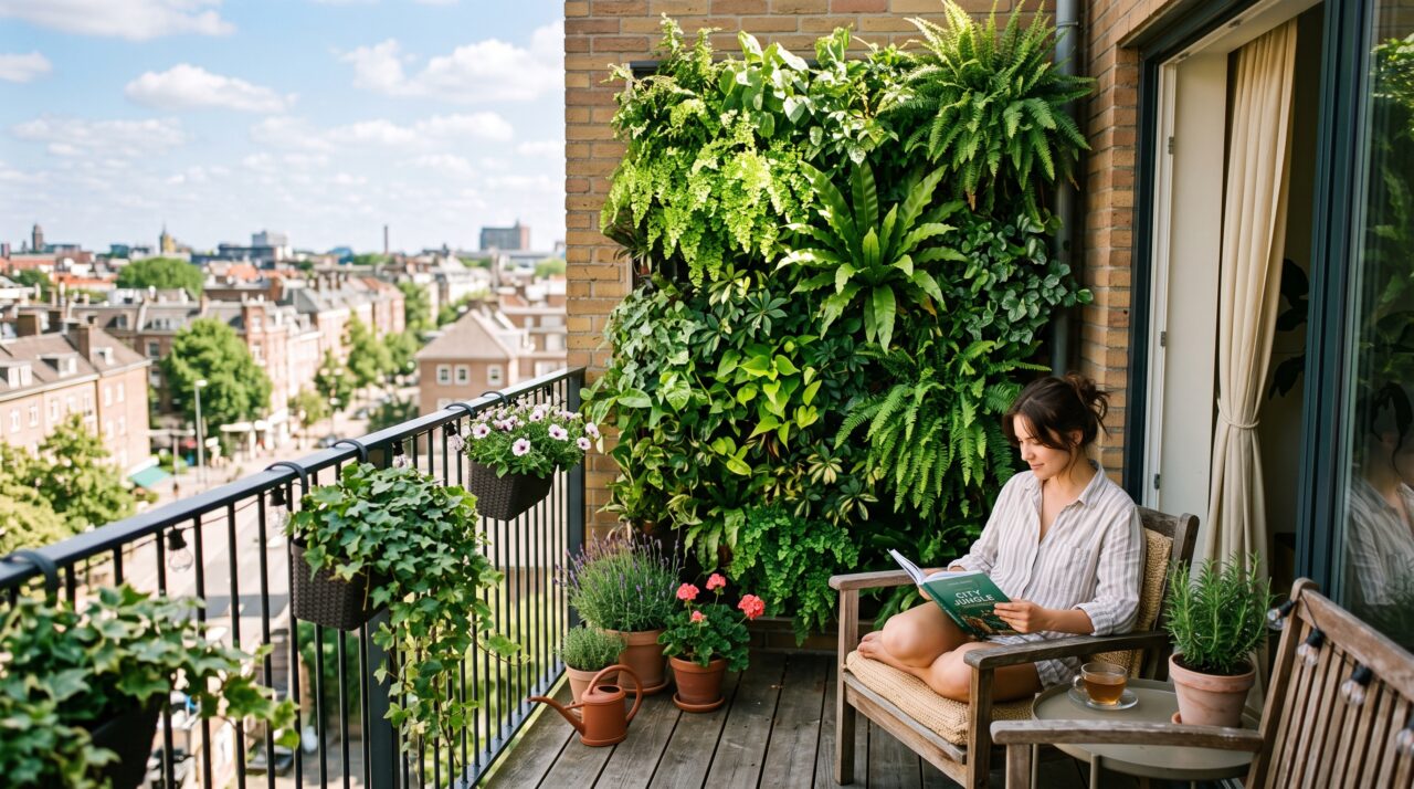 Quanto custa instalar um jardim vertical natural de 4 m² na varanda com irrigação automática em 2026?