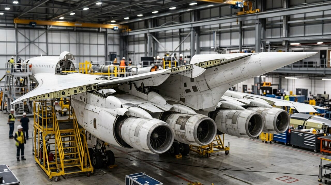 A engenharia por trás do avião projetado para alcançar Mach 1,7