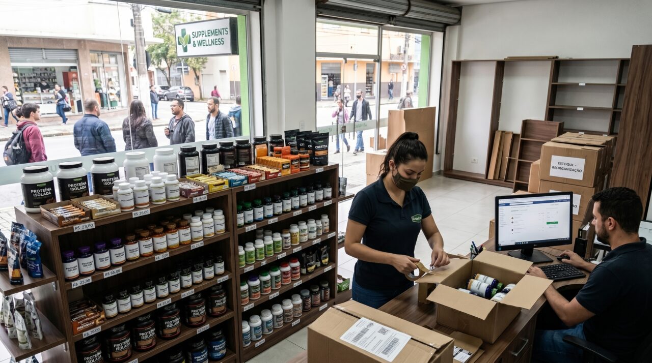 Gigante dos suplementos entra em falência e admite que até 1.200 lojas podem desaparecer