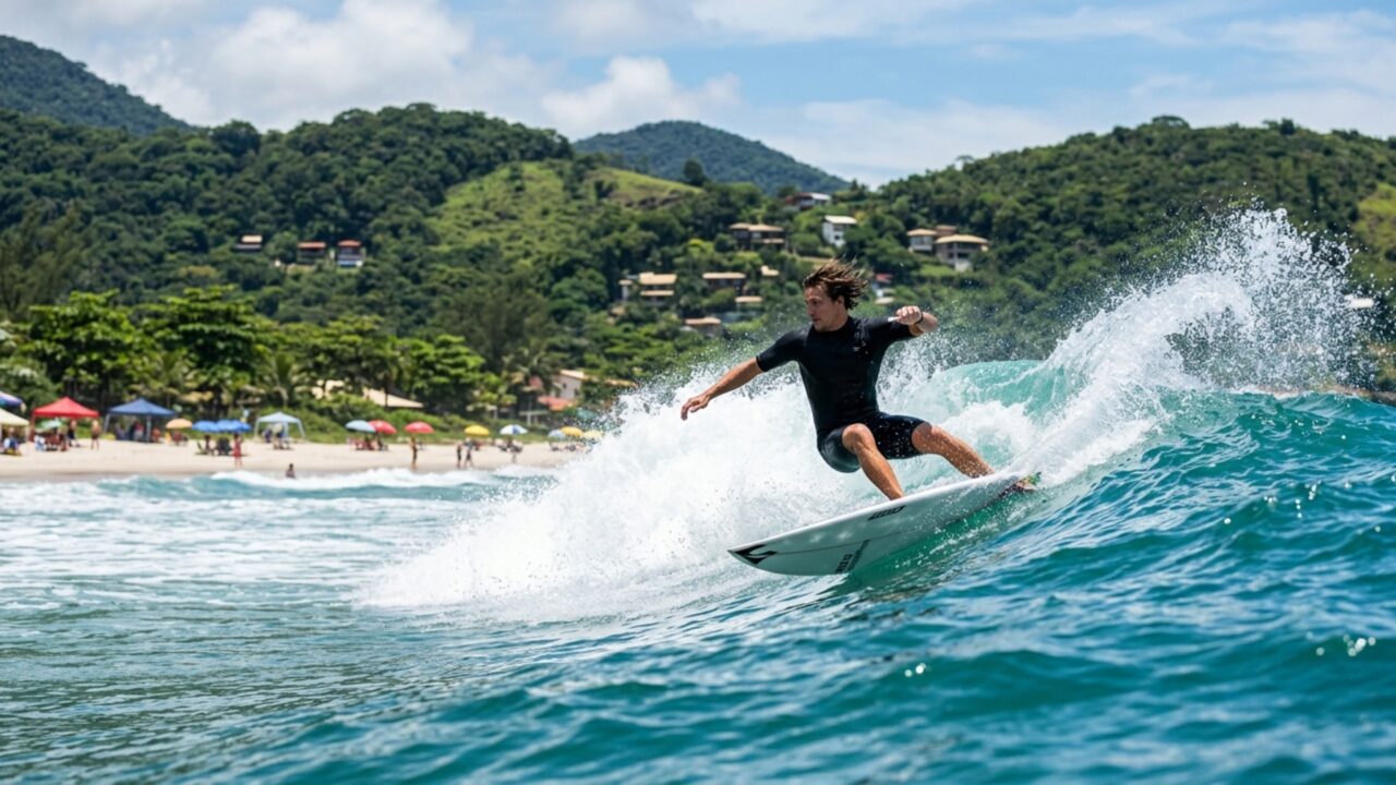 Cidade do litoral paulista estende 46 praias entre quase 100 km de costa e alterna vilas tranquilas, mar cristalino e alguns dos balneários mais famosos de São Paulo