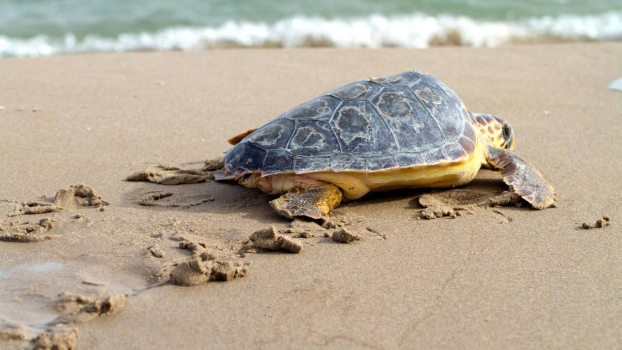 Tartarugas marinhas surpreendem pesquisadores com um comportamento incomum
