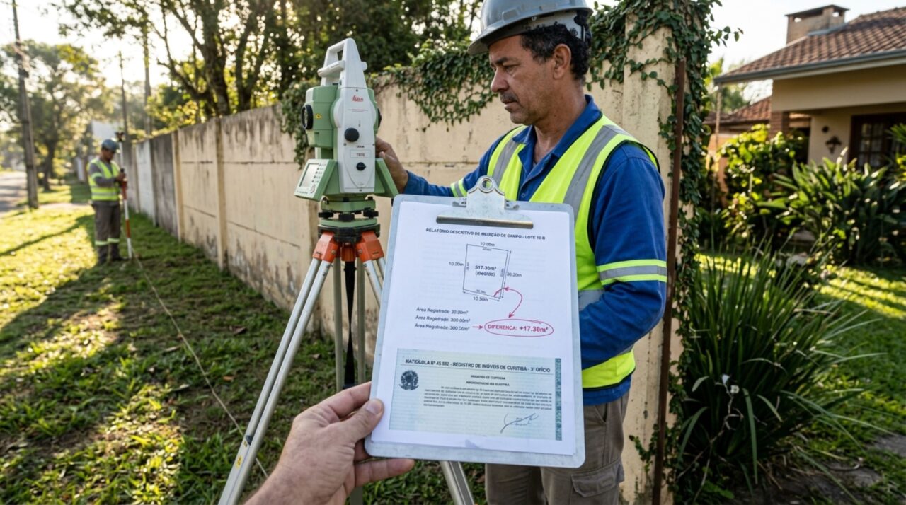 Casal compra terreno para construir casa, termina a garagem e, ao medir espaço da piscina, descobre que uma das laterais é menor do que consta na matrícula, ao cobrar o vizinho, ele diz que sempre foi assim e não pagará pelo uso nem irá demolir nada
