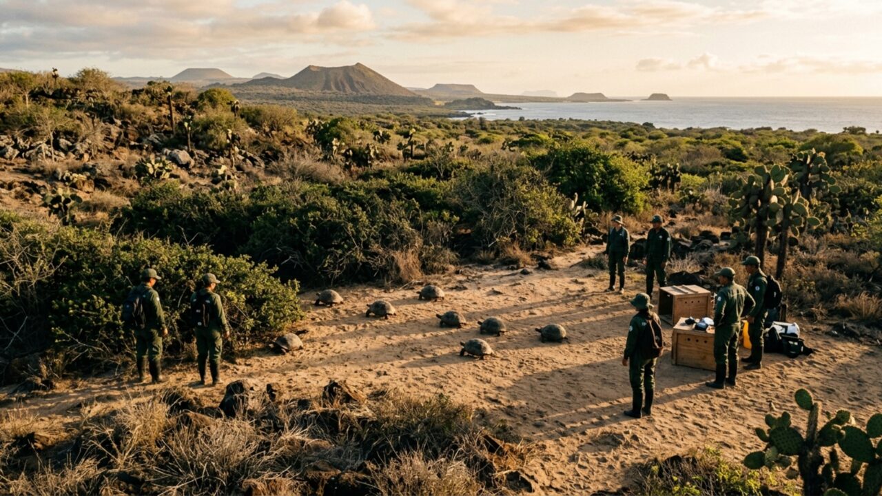 Animal extremamente raro volta a uma ilha depois de 180 anos e conservacionistas celebram uma das maiores restaurações do arquipélago