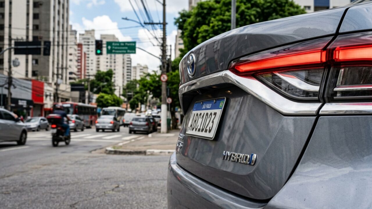 Sedã híbrido da Toyota faz 17,5 km/l na cidade e consegue gastar menos justamente onde carros comuns bebem mais