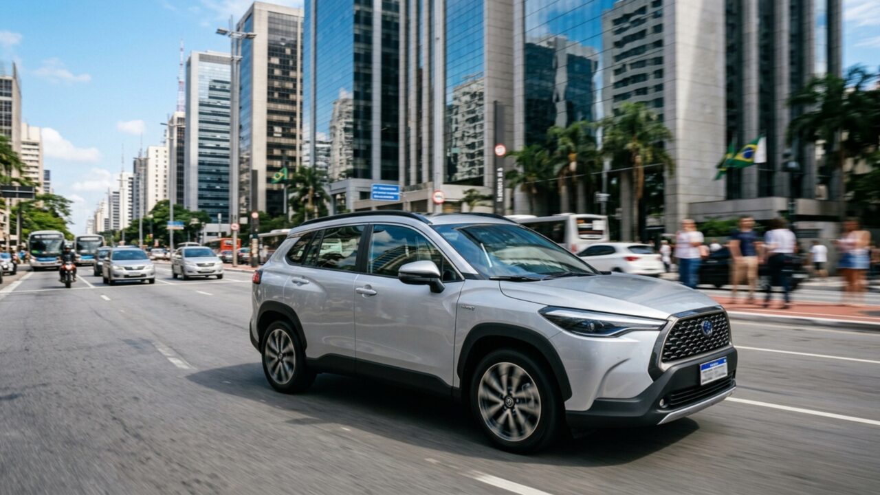 Toyota faz SUV híbrido chegar a 17,8 km/l na cidade e rodar mais com gasolina justamente onde outros gastam mais