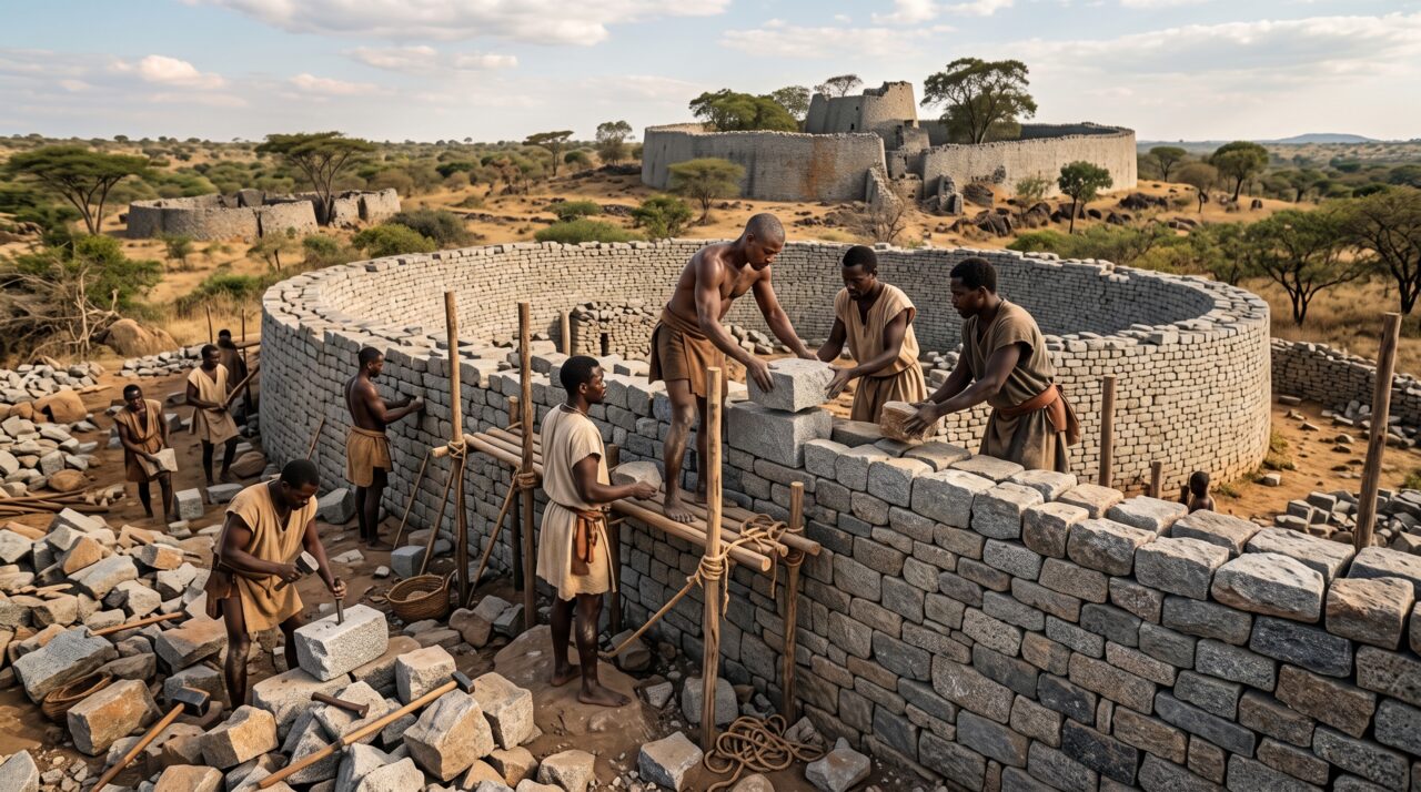 Uma cidade medieval de pedra cresceu entre muralhas no sul da África e movimentou ouro por rotas que alcançavam o oceano Índico