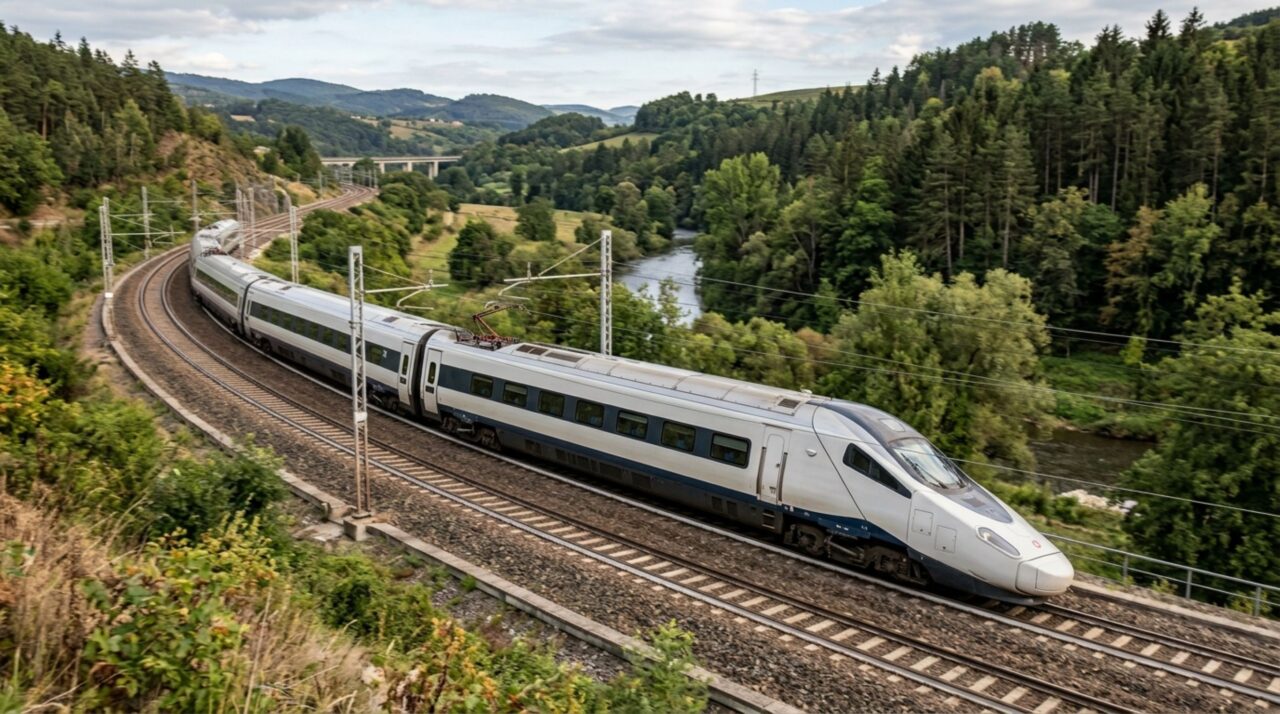 Com uma carroceria que pode se inclinar para os lados durante curvas e um sistema pensado para aproveitar linhas ferroviárias antigas, este trem consegue manter velocidades maiores sem exigir que toda a ferrovia seja reconstruída do zero