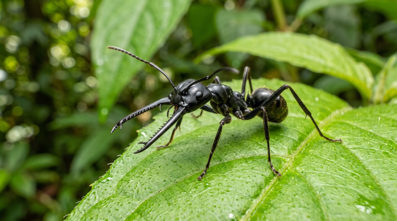 A incrível velocidade da mandíbula da formiga-trap-jaw