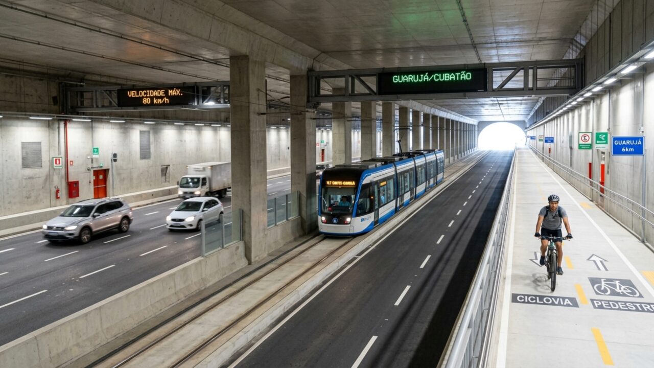 Megaobra esperada há mais de 100 anos vai afundar 870 metros de túnel no mar para transformar travessia de até 1 hora em percurso de apenas 5 minutos